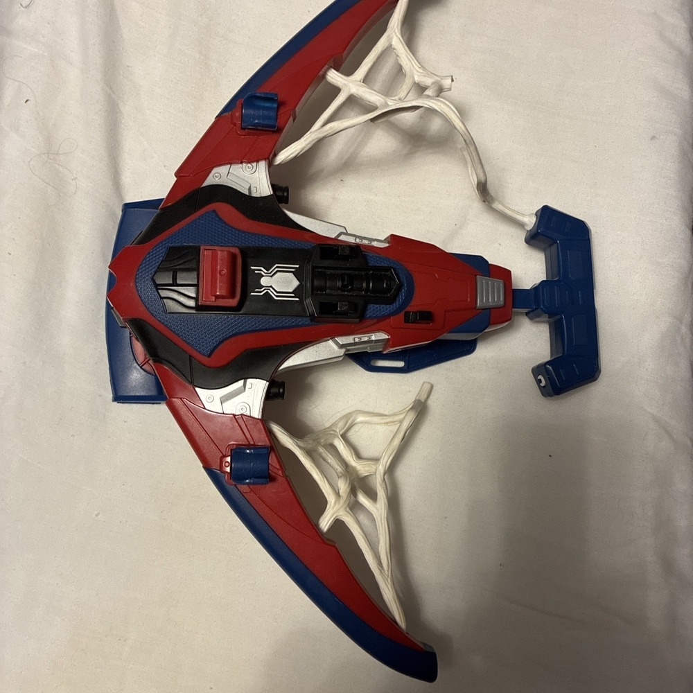 Parts Only Check Photos. Marvel Spiderman Spiderbolt Nerf Gun Web Toy Blaster